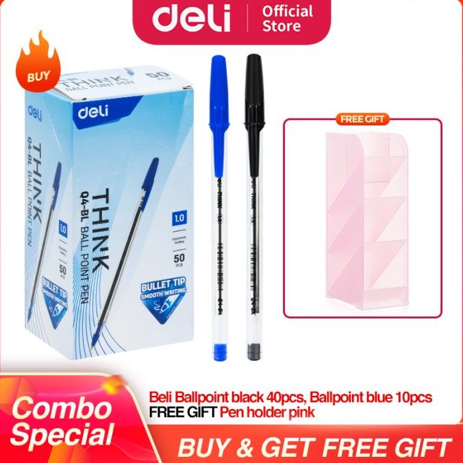 

TERMURAH DELI Paket Hemat 4,5,6 - Ballpoin pen 50pcs , Tempat pulpen /ALAT TULIS AESTHETIC/ALAT TULIS SEKOLAH/ALAT TULIS SET/ALAT TULIS LENGKAP/ALAT TULIS ANAK/ALAT TULIS LUCU