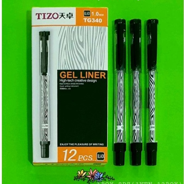 

PULPEN GEL TIZO ,340 HITAM