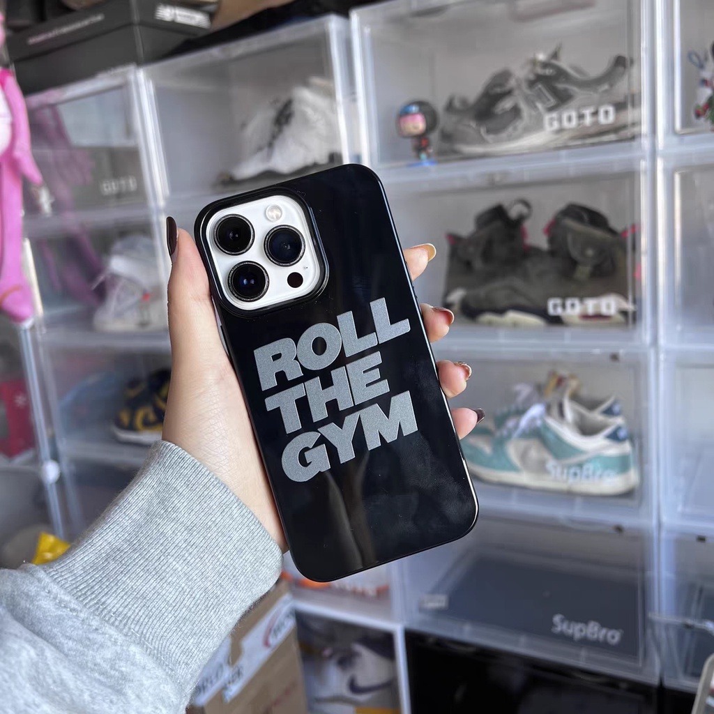 Case Bahan TPU Model Roll Off Fitness Untuk iPhone 14 14pro 14Plus 14prm 13prm 11 7Plus 8Plus Xr XS 12 Pro Max