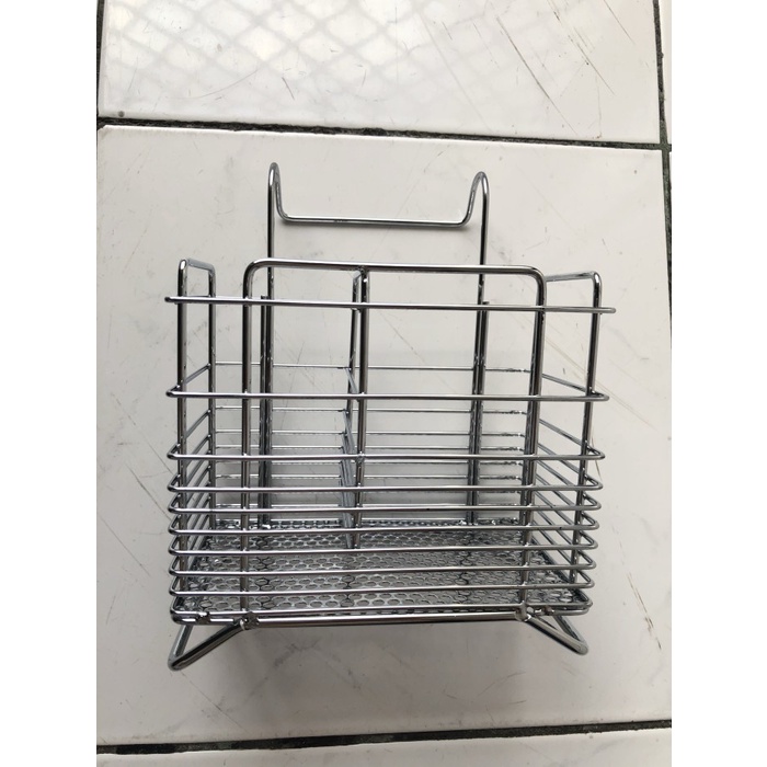 Tempat Sendok Tempat Sendok Garpu Gantung Bediri Stainless Besi