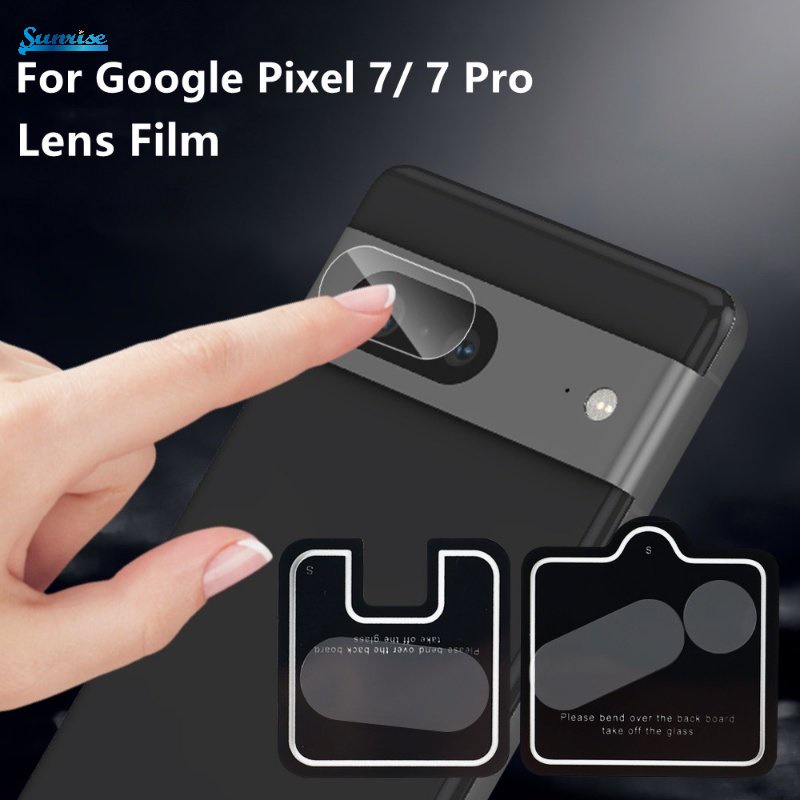 Pelindung Layar Lensa Kamera Belakang Bahan TPU Anti Jatuh / Gores Untuk Google Pixel 7 / 7 Pro