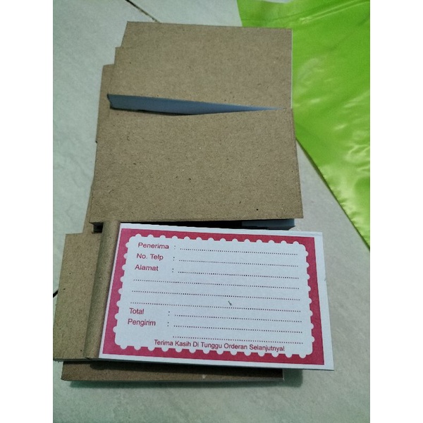 

label pengiriman