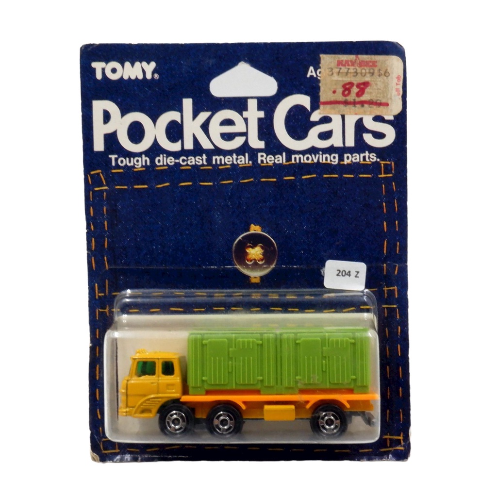 Tomica Pocket Cars Cargo Container Truck 204Z - Z5