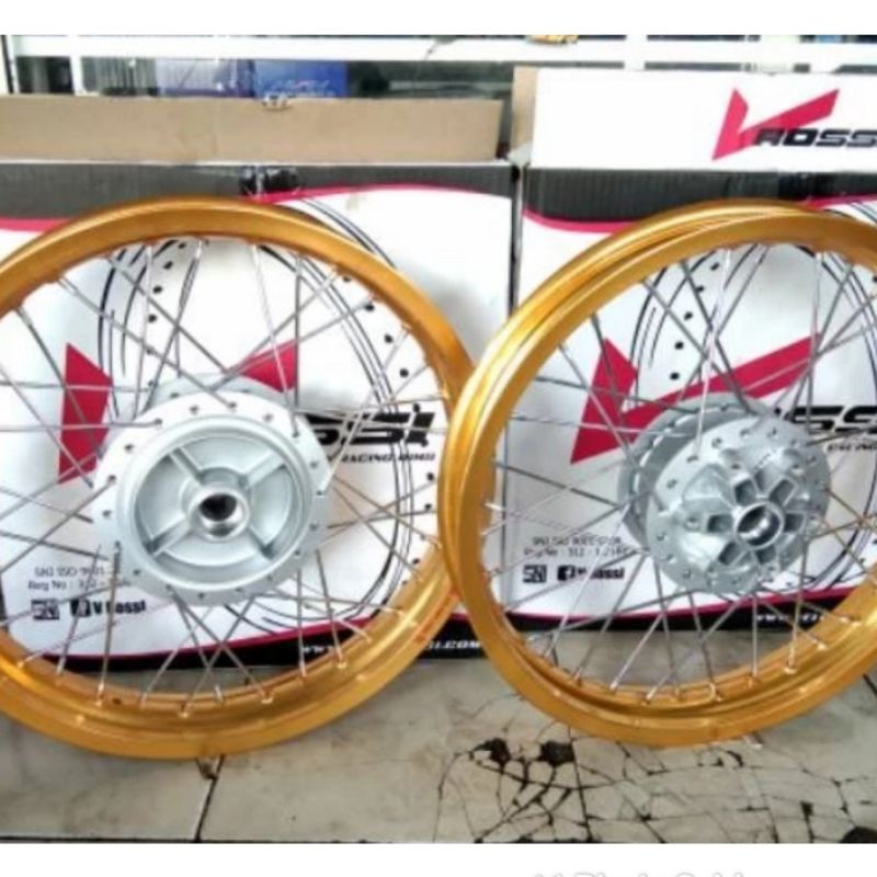 Paket Rossi Motor Yamaha Scorpio - UK 160 - 185 - Ring17 - Velg Tromol Jari Plus Stell Jari Tinggal 