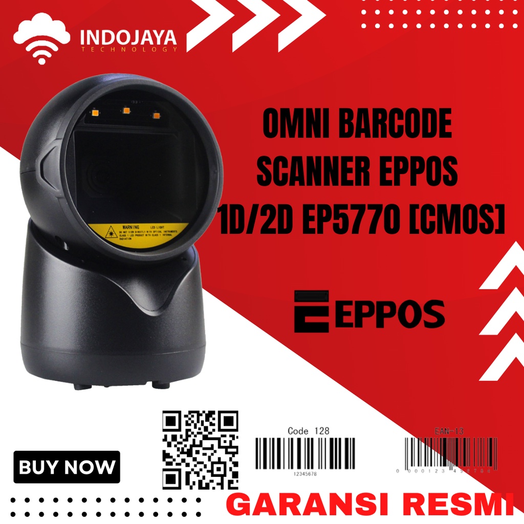 Omni Barcode Scanner EPPOS 1D/2D EP5770 [CMOS].