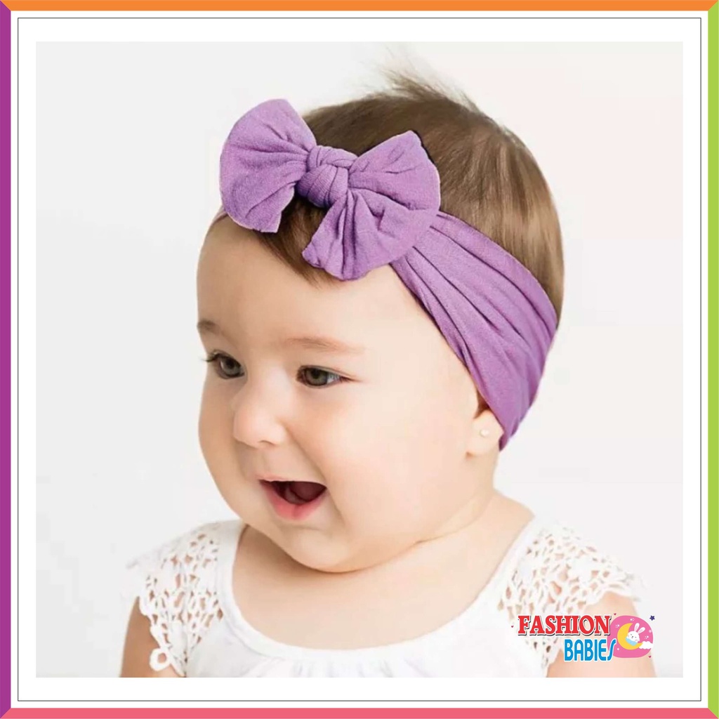 BANDANA PITA BAYI - RIBBON HEADPIECE BABY ❤ Fashionbabies ❤