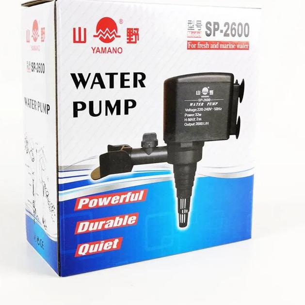 yamano sp2600 sp 2600 sp-2600 mesin pompa aquarium aquascape