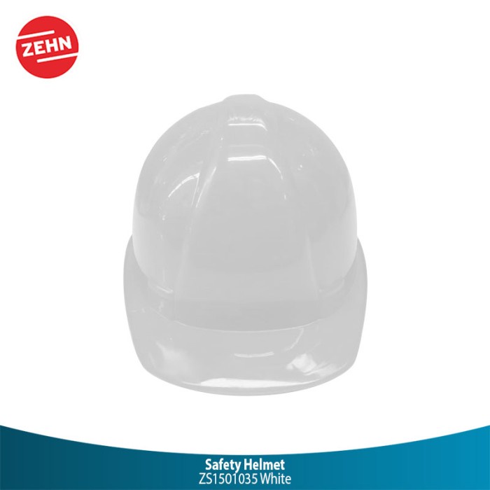 Jual Safety Helmet Zehn Safety Helmet White Helm Proyek Warna Putih