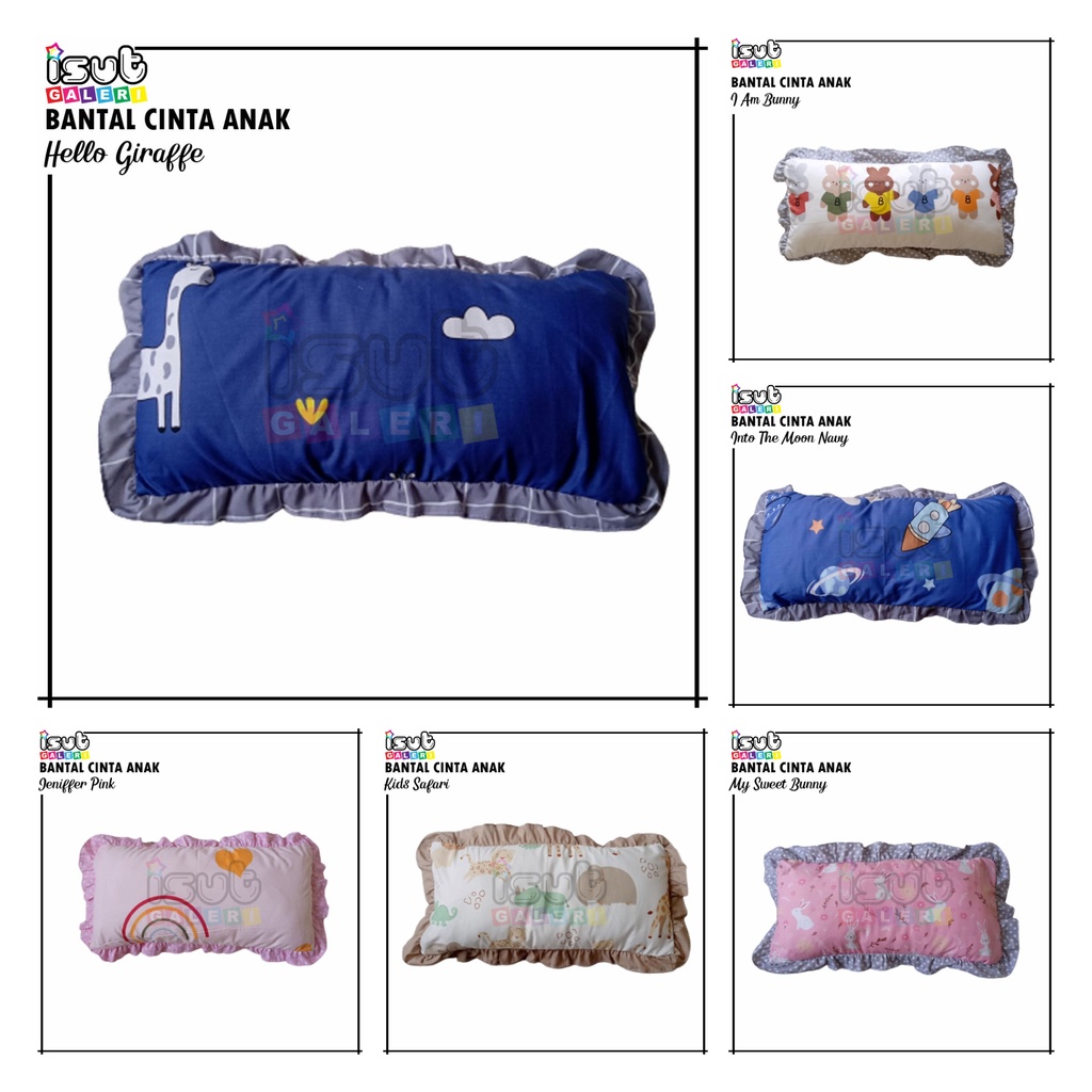 Bantal Cinta Bayi / Bantal Cinta Anak / Bantal Cinta Balita