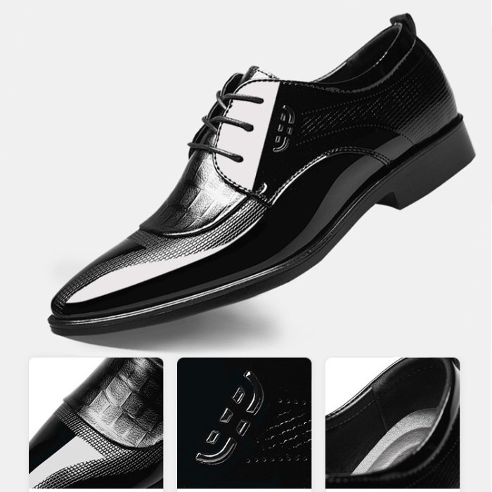 SEPATU PANTOFEL PRIA KULIT PENTOPEL COWOK KEREN FORMAL KERJA PESTA