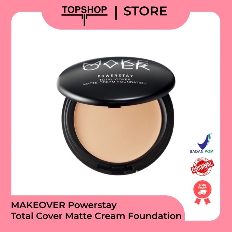 MAKE OVER Powerstay Total Cover Matte Cream Foundation