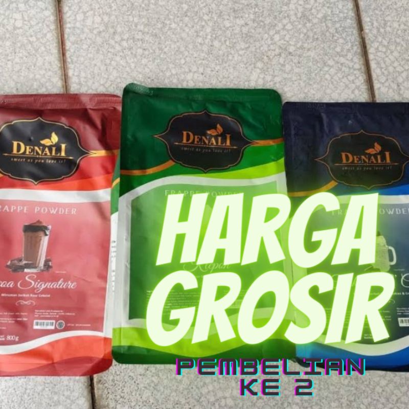 

frappe powder denali 800gr - klepon