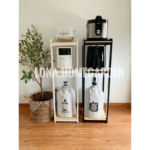 Rak Galon Kayu Good quality | Rak dispenser jumbo | rak dispenser 3 susun | meja dispenser | rak ser