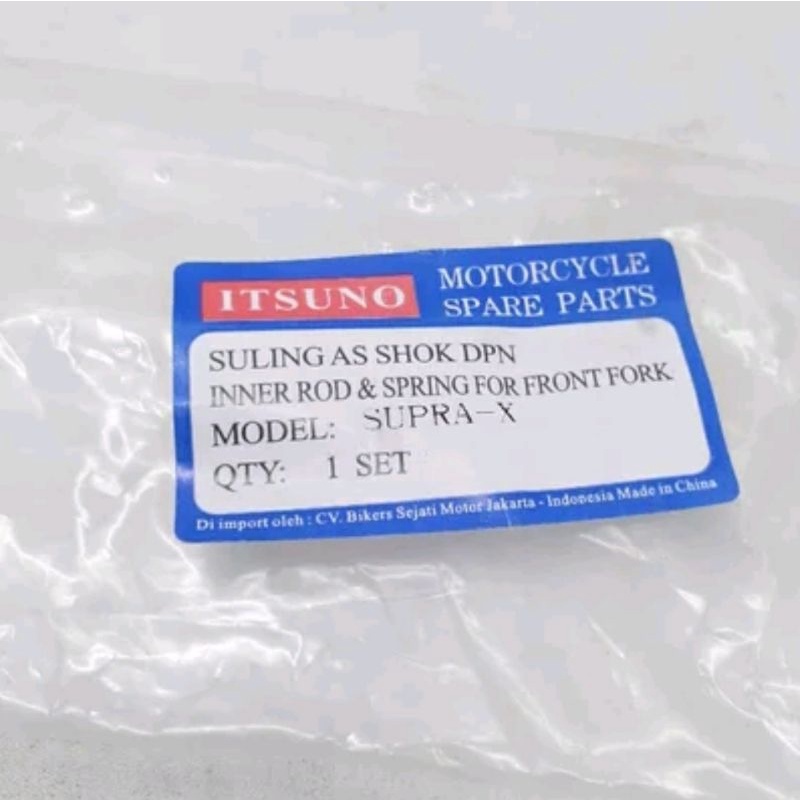 suling as shok shock depan supra x grand karisma supra x 125 legenda itsuno
