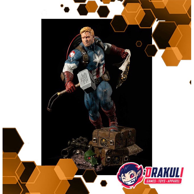 Statue XM Studios 1/4 Ultimate Captain America Version B