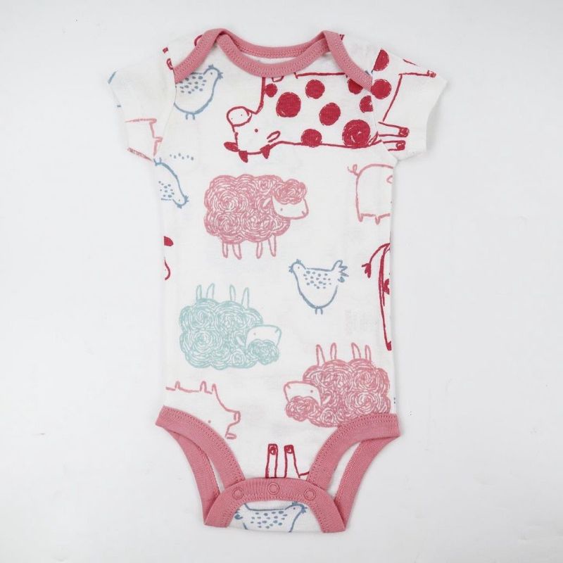 BABY K2 - Baby Bodysuit Isi 5 Pcs Motif Little One