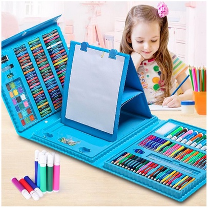 

ID CRAYON SET 208 PCS PENSIL WARNA MENGGAMBAR MEWARNAI MELUKIS ANAK-ANAK KRAYON CAT CAIR PASTEL
