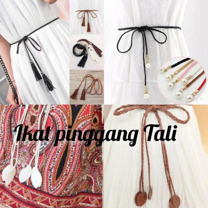 IKAT PINGGANG WANITA KEPANG TALI