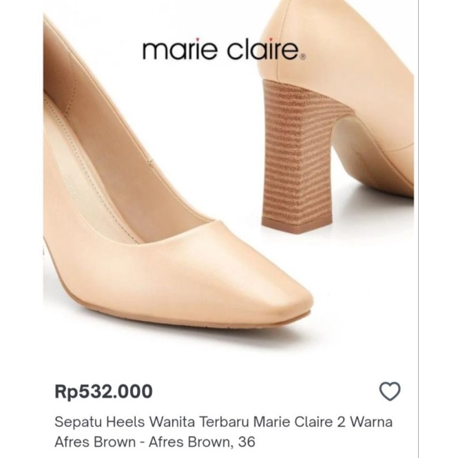 sepatu heels marie claire original