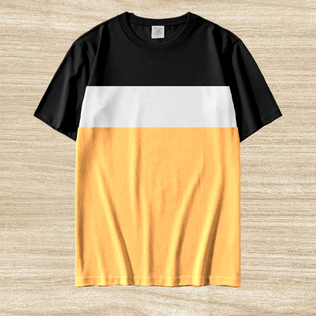 kaos kombinasi pria / kaos keren /kaos distro / kaos kasual / kaos kombinasi warna / kaos terbaru / 