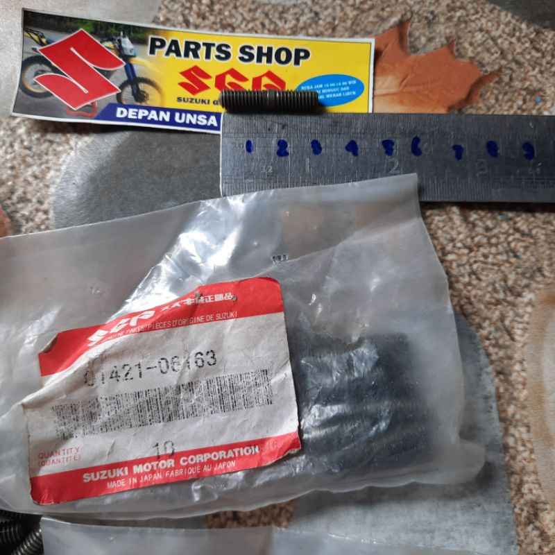 Bolt stud baut tanam knalpot suzuki new smash asli suzuki SGP japan