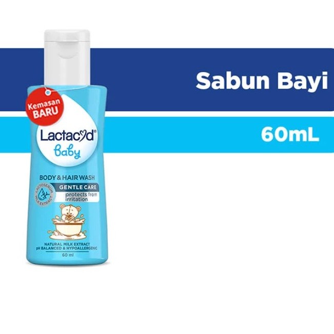 LACTACYD Baby Cleansing and Moisturizing Sabun Bayi 60ml 150ml 250ml / Gentle Care 60 ml 150 ml 250 ml 500 ml / Extra Milky 60ml - Sabun Menjaga Kelembaban Kulit Bayi