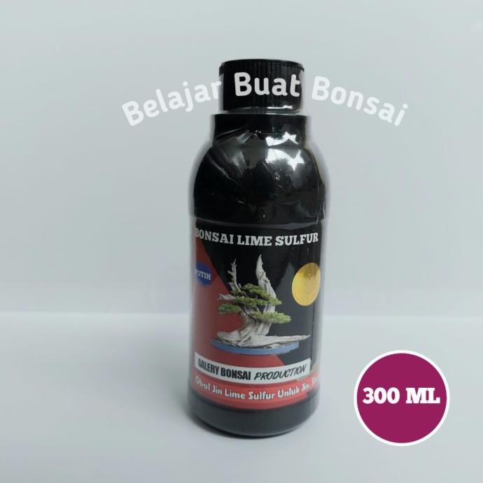 Lime Sulfur Bonsai Kualitas Premium Warna Putih Isi 300 ML