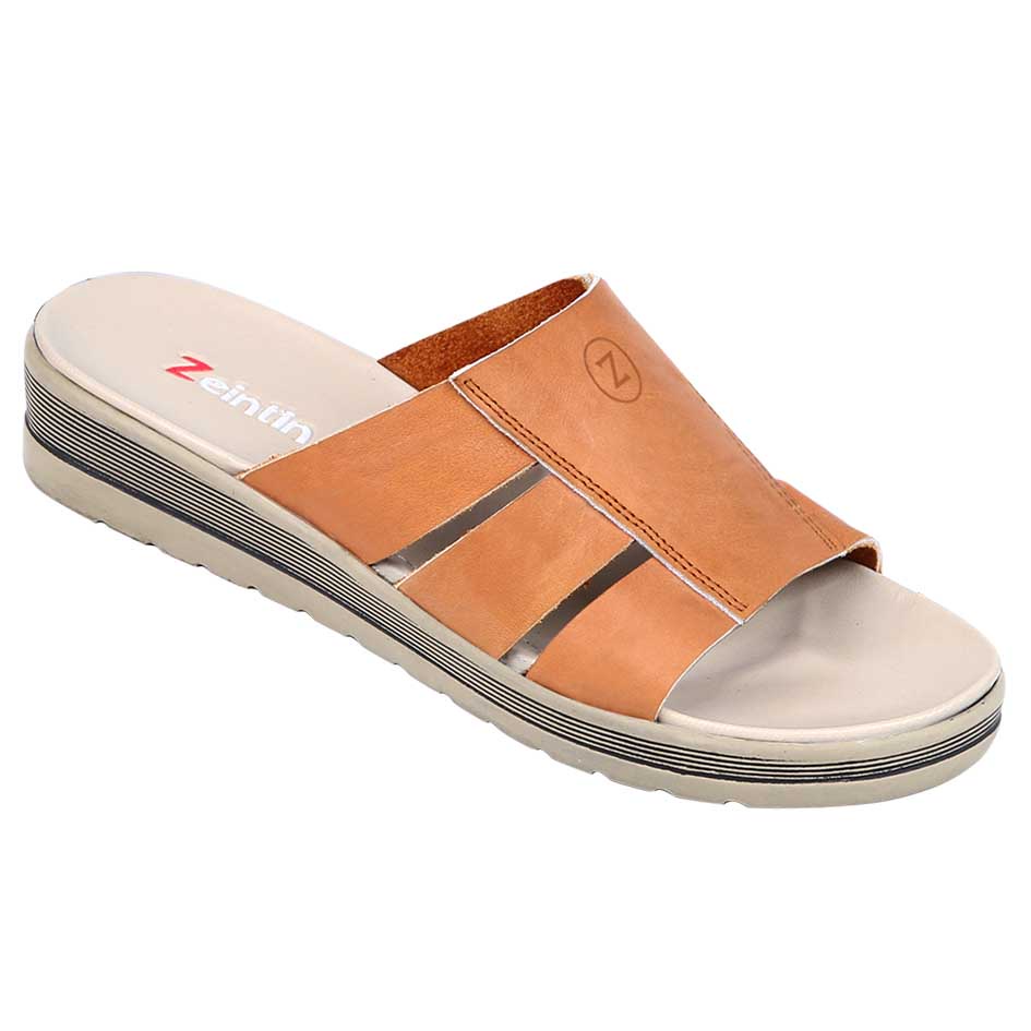 Zeintin - Sandal Wanita Slop Terbaru Sandal Wanita Kulit Asli Sandal Jepit Selop Kasual Formal Original Zeintin WR