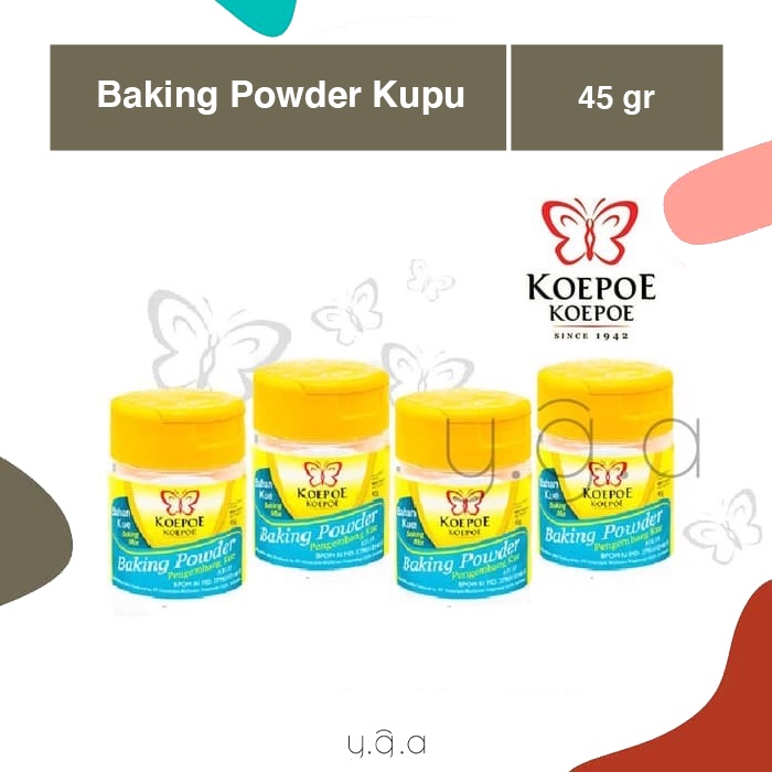 

Baking Powder Koepoe BP Kupu 45gr