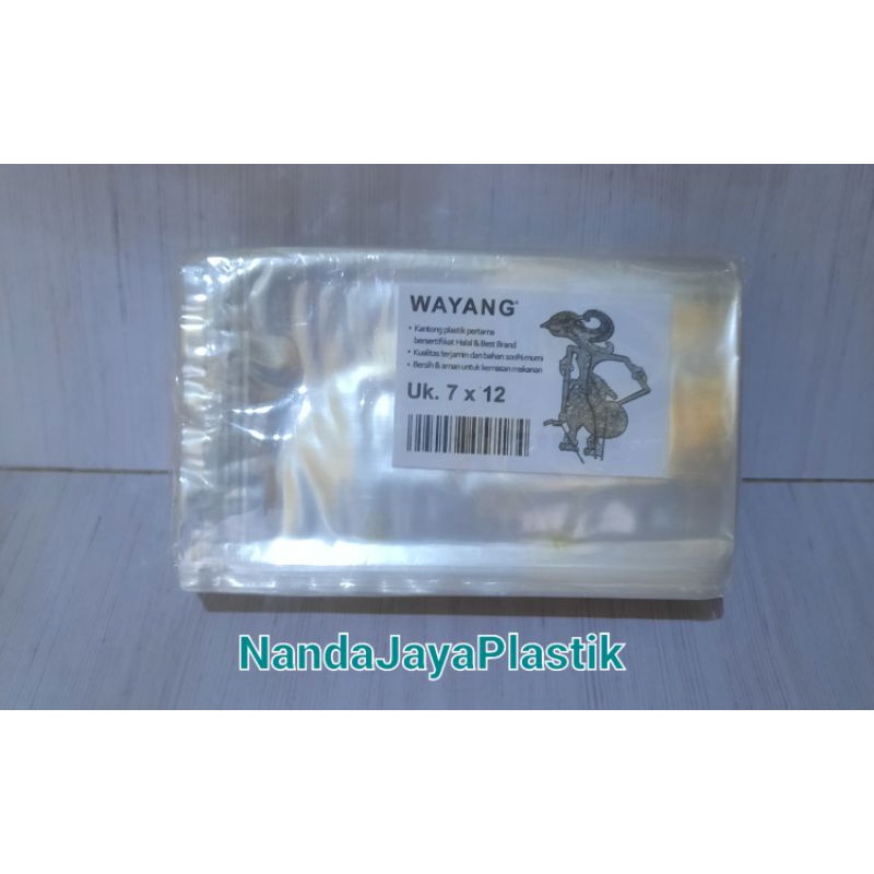 PLASTIK BENING PP UKURAN 7x12