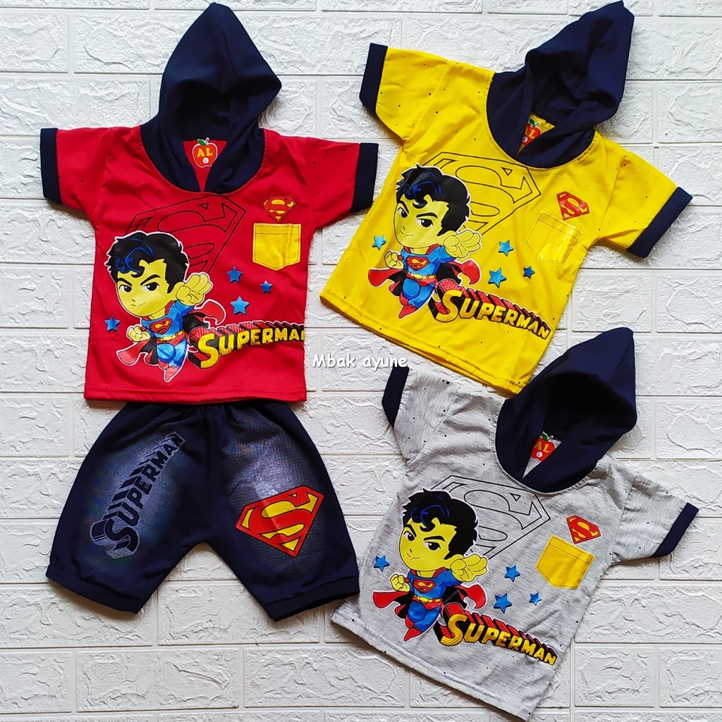 Setelan baju bayi usia 0 -12 bulan / baju bayi lengan pendek / celana pendek anak bayi / topi bayi / baju tidur bayi / piyama bayi / pakaian bayi laki laki