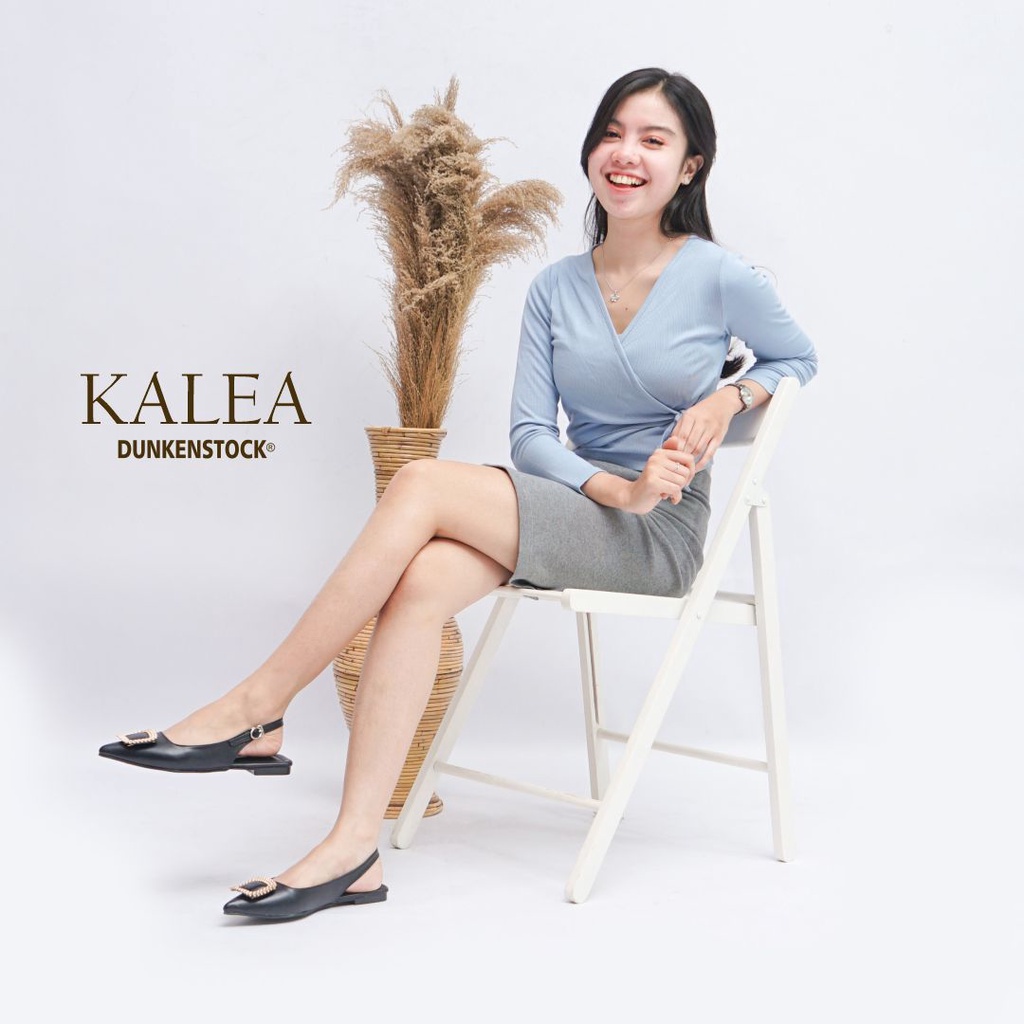 Dunkenstock KALEA Sepatu Flat Tali Wanita Flat shoes slingback terbaru