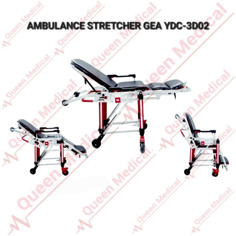 Stretcher For Ambulance Car YDC-3D02/Tandu Ambulan GEA YDC3D02