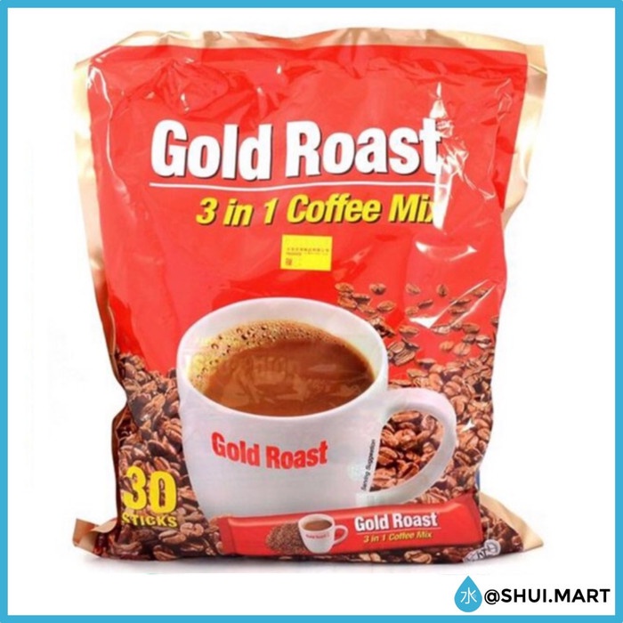 

GOLD ROAST KOPI 3IN1 INSTANT COFFEE MIX / COFFEEMIX ISI 50