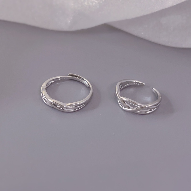 Cincin Jari Telunjuk Adjustable Warna Permen Untuk Wanita