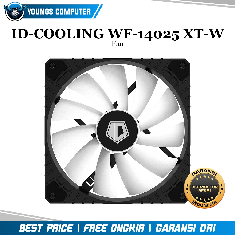 FAN ID-COOLING WF-14025 XT-W | 140mm White PWM Fan