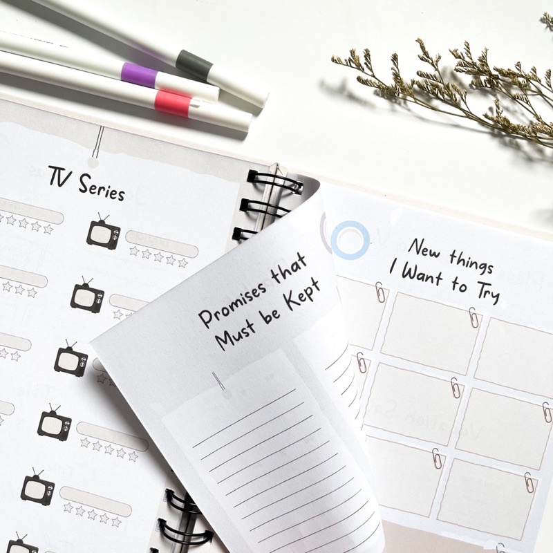 

Promo Planner 2025 2026 Tema Bujo / Weekly Planner / Monthly Planner / Daily Planner / Journal /