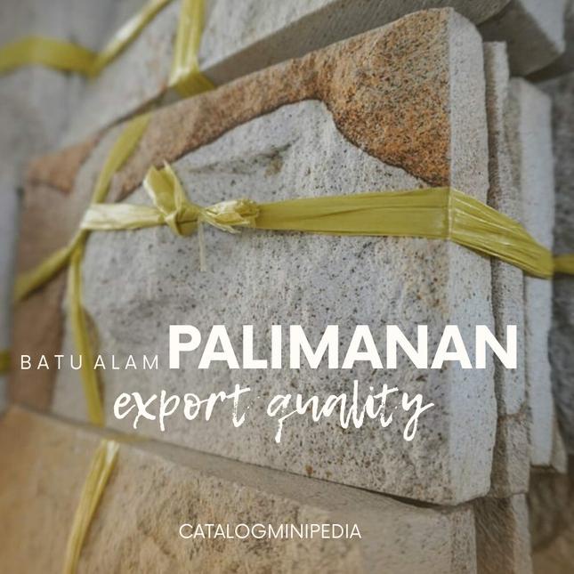 Batu Alam Palimanan harga pabrik - 10 x 20