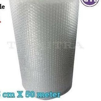 

BUBBLE WRAP 1,25 M X 50 M / PLASTIK BUBBLE WRAP / GELEMBUNG BLE