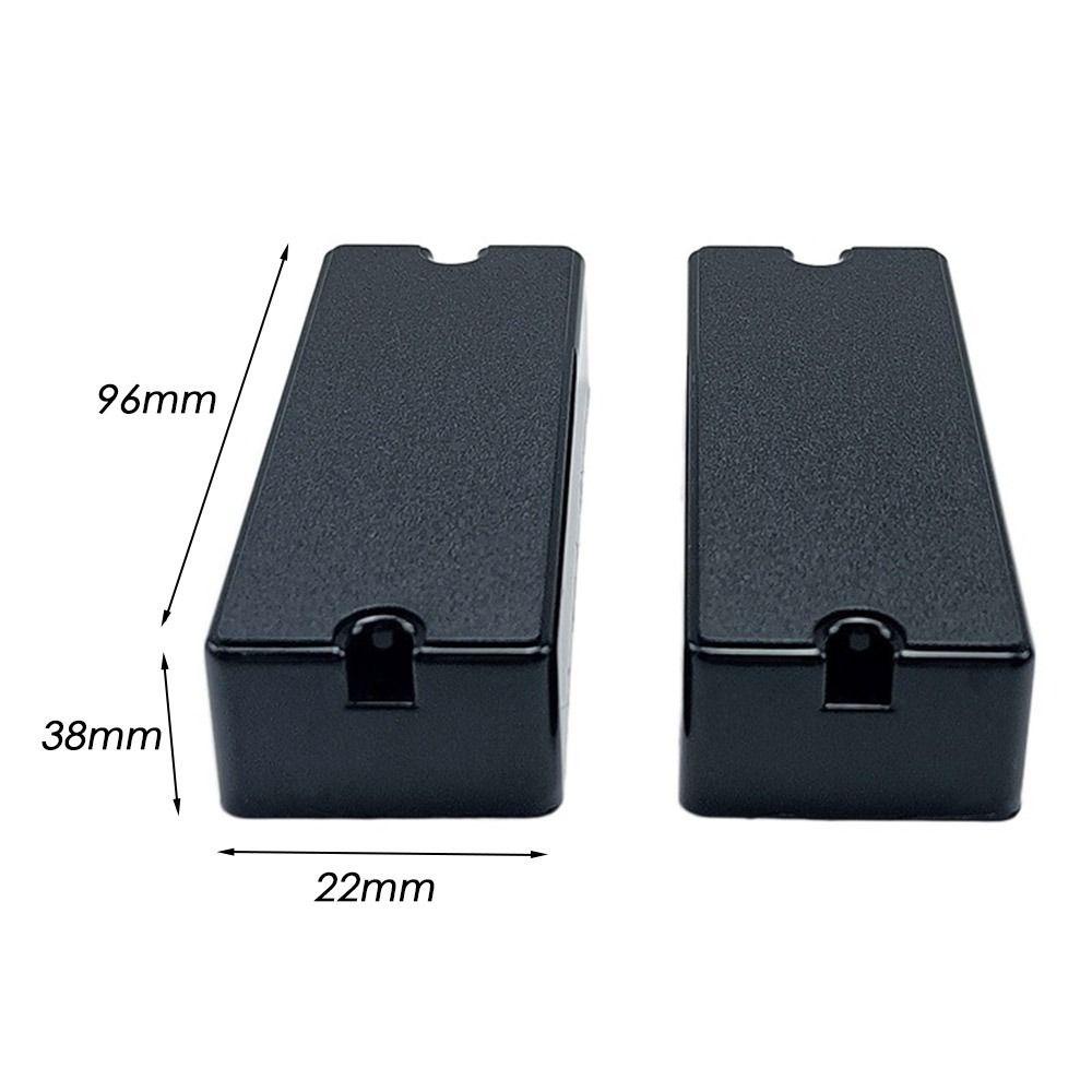 TOP 2pcs Plastik Matte Cover New Sealed Humbucker Cover Sealed Humbucker Pickup Tutup Cartridge