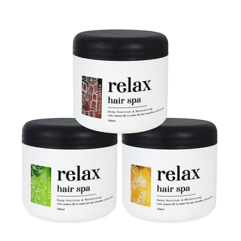 Xpert Relax Hair Spa Mandarin Zest Euphoria Choco Dream  500gr