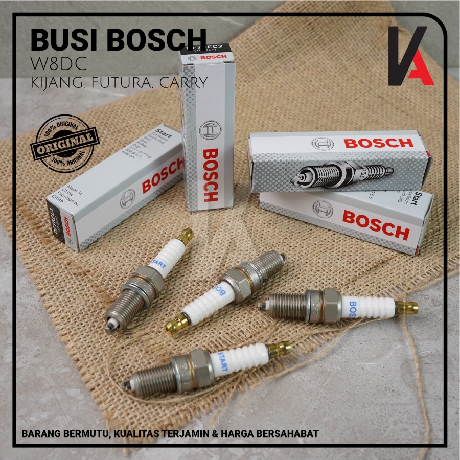 BUSI KIJANG FUTURA CARRY T120SS KARIMUN W8DC SPARK PLUG BOSCH ORIGINAL