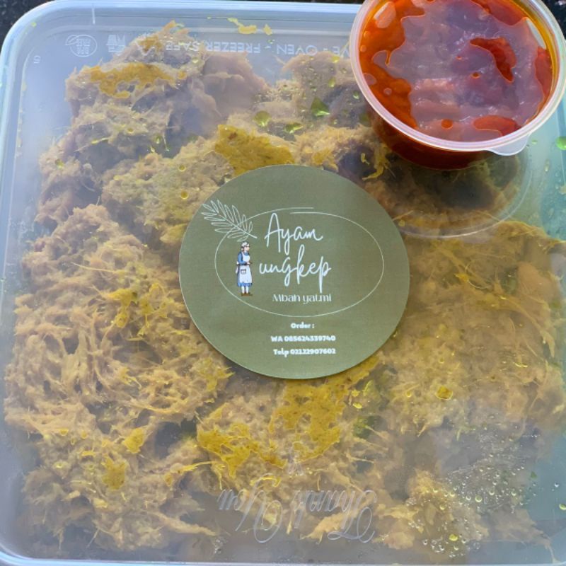 

Ayam ungkep pres/vacum