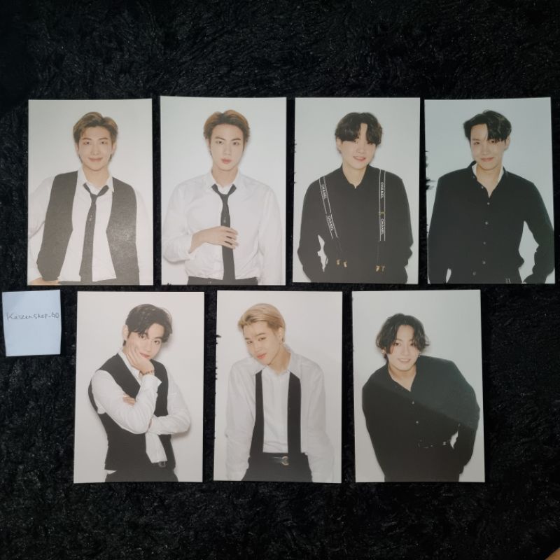 Postcard New Years Eve Live 2021 BTS Namjoon RM Seokjin Jin Yoongi Suga Hoseok Jhope Jimin V Taehyun