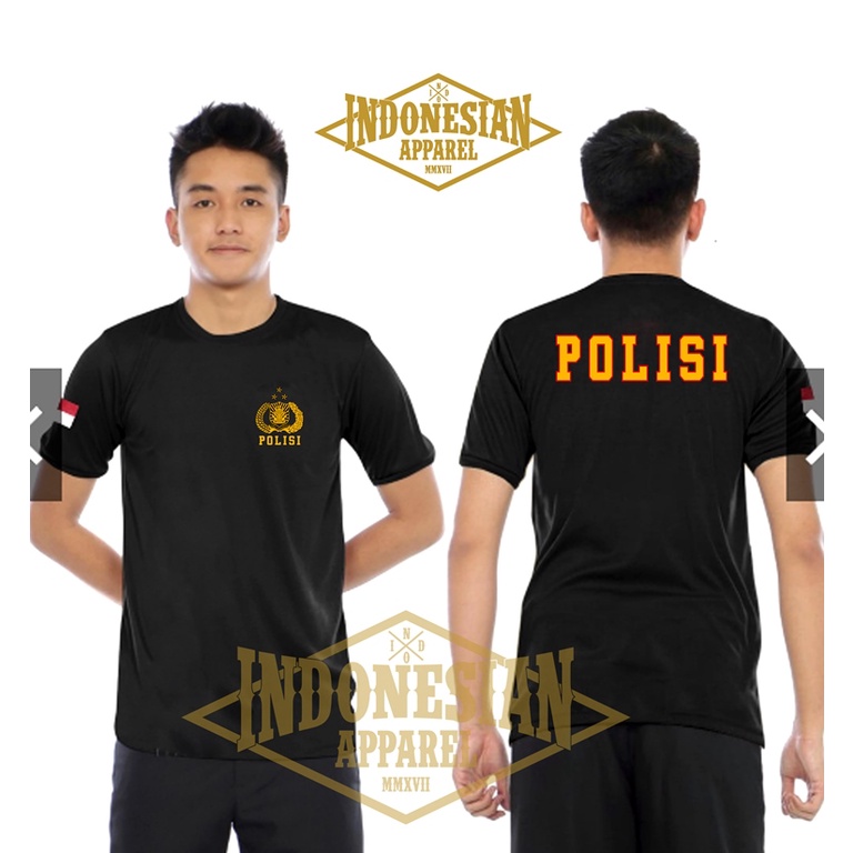 Kaos Dalam Polisi Polri Republik Indonesia Premium Qualitas Ok