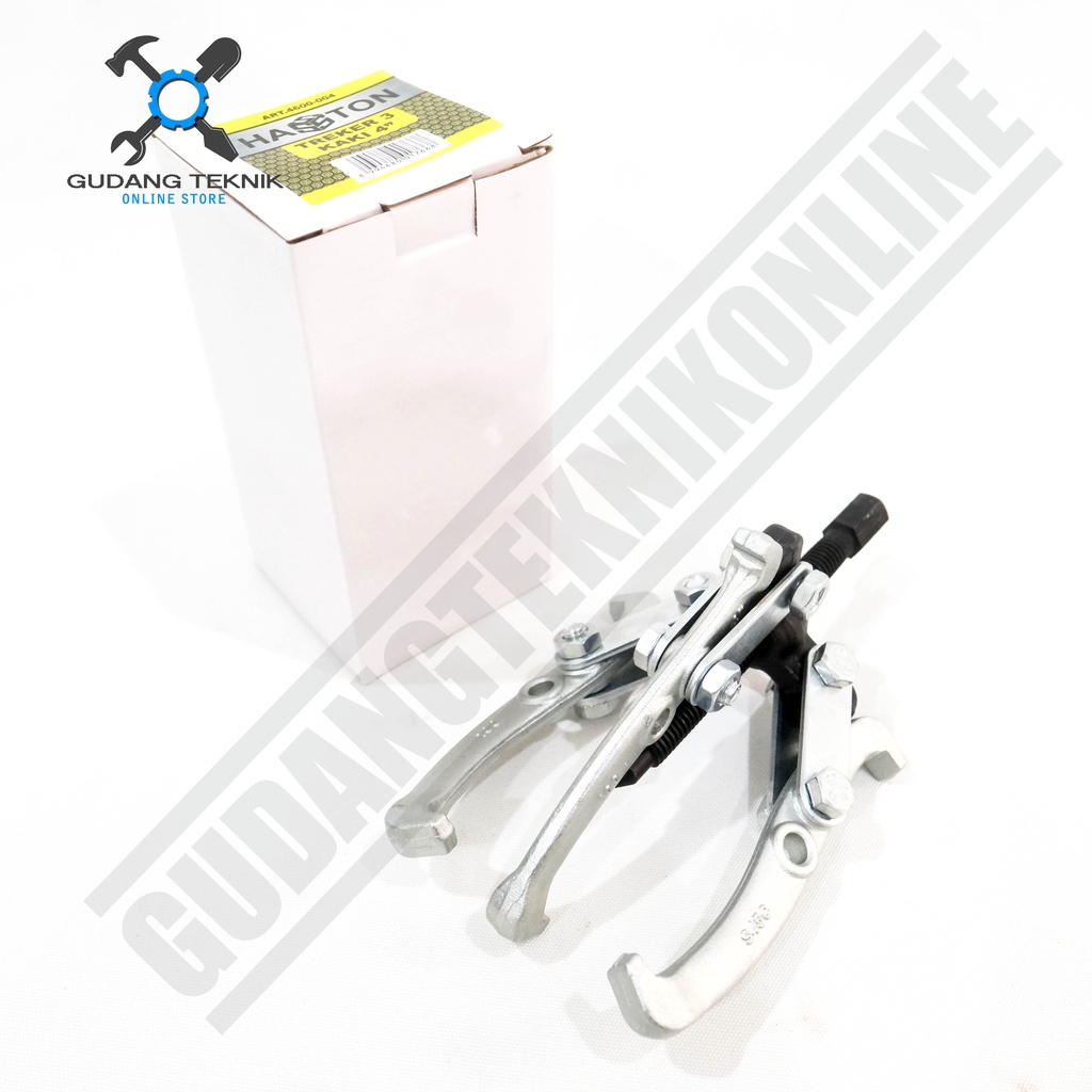 Treker 3 Kaki 4&quot; 4600-004 HASSTON PROHEX / Gear Puller 3 Jaw Tracker in 4600 004 HASSTON PROHEX