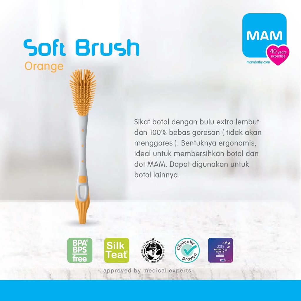 MAM SOFT BRUSH (SIKAT BOTOL)