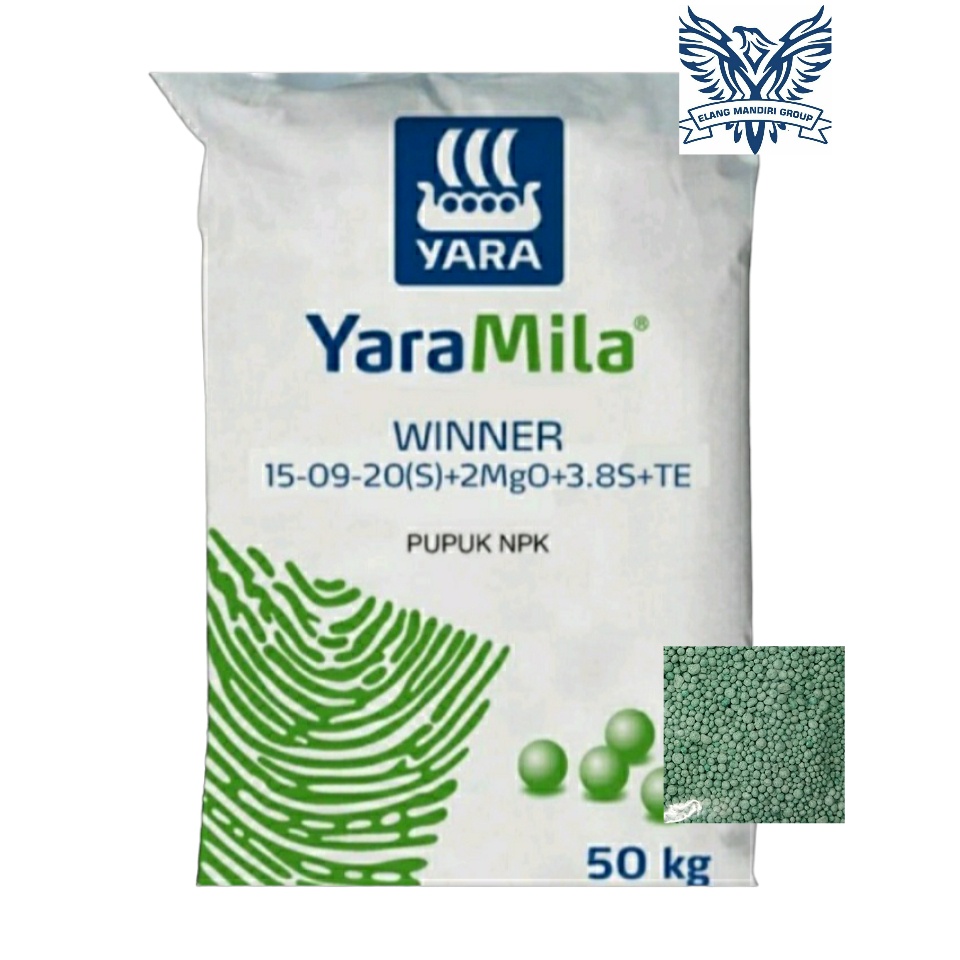 Repack 1kg Pupuk NPK Yara Mila Winner 15-09-20+TE