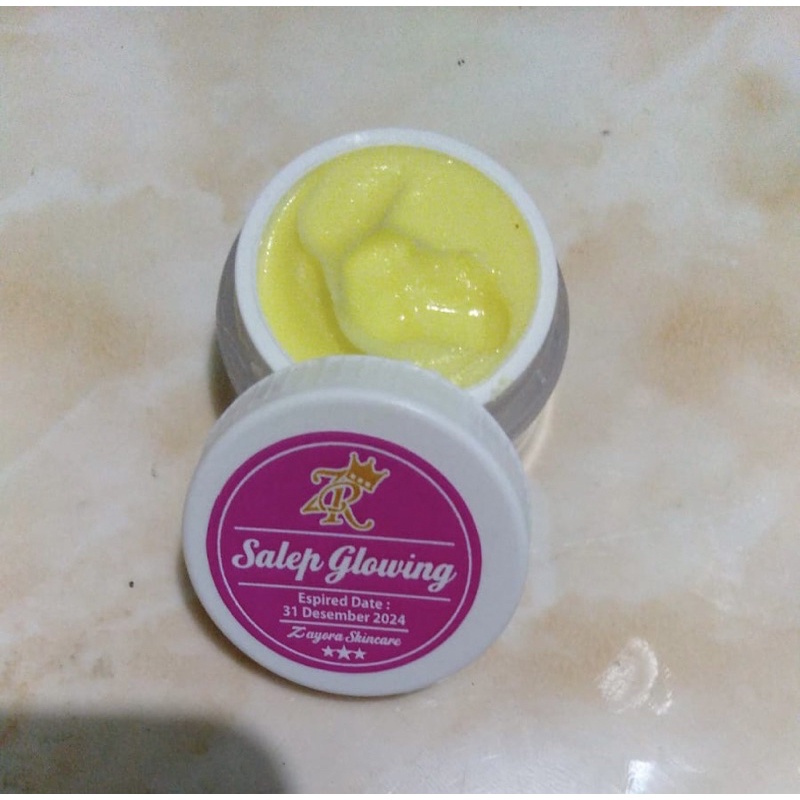 MURAH SALEP GLOWING ZAYORA 5gr /AMPUH UNTUK KULIT SUSAH PUTIH