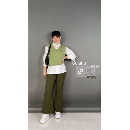 FLARE PANTS / CELANA CUTBRAY / CELANA WANITA